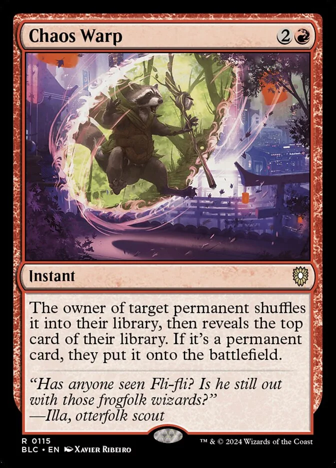 Chaos Warp 「BLC/115」「EN」
