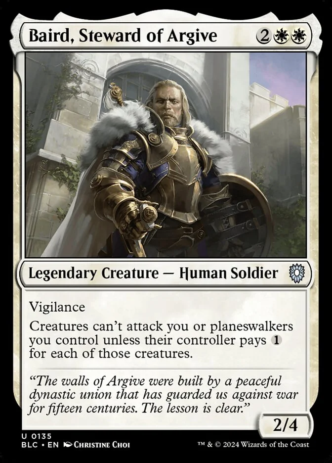 Baird, Steward of Argive 「BLC/135」「EN」