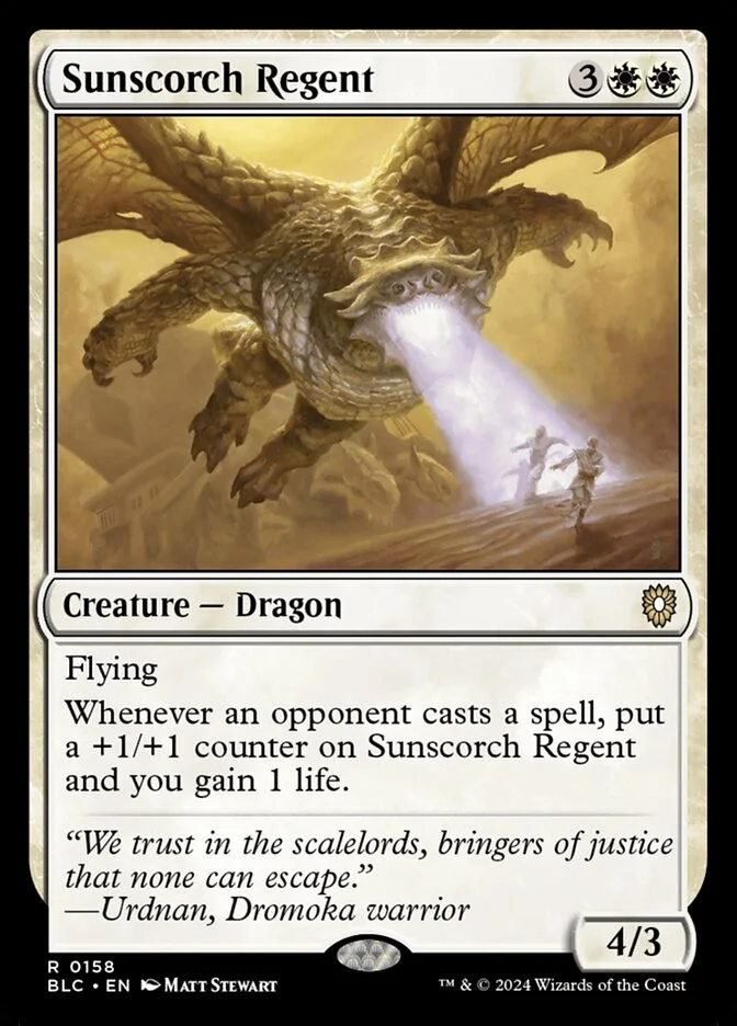 Sunscorch Regent 「BLC/158」「EN」