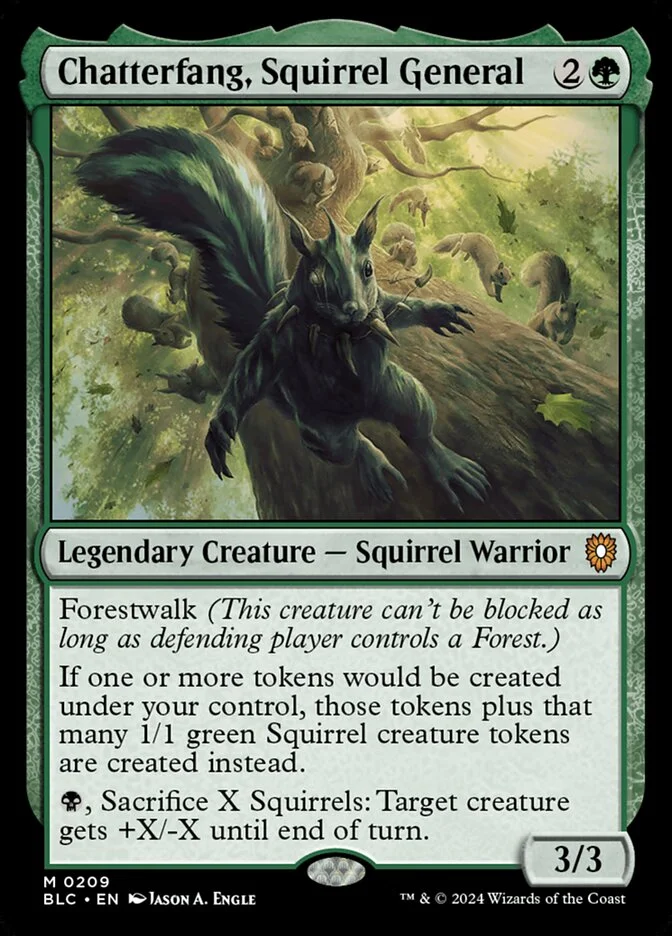 Chatterfang, Squirrel General 「BLC/209」「EN」