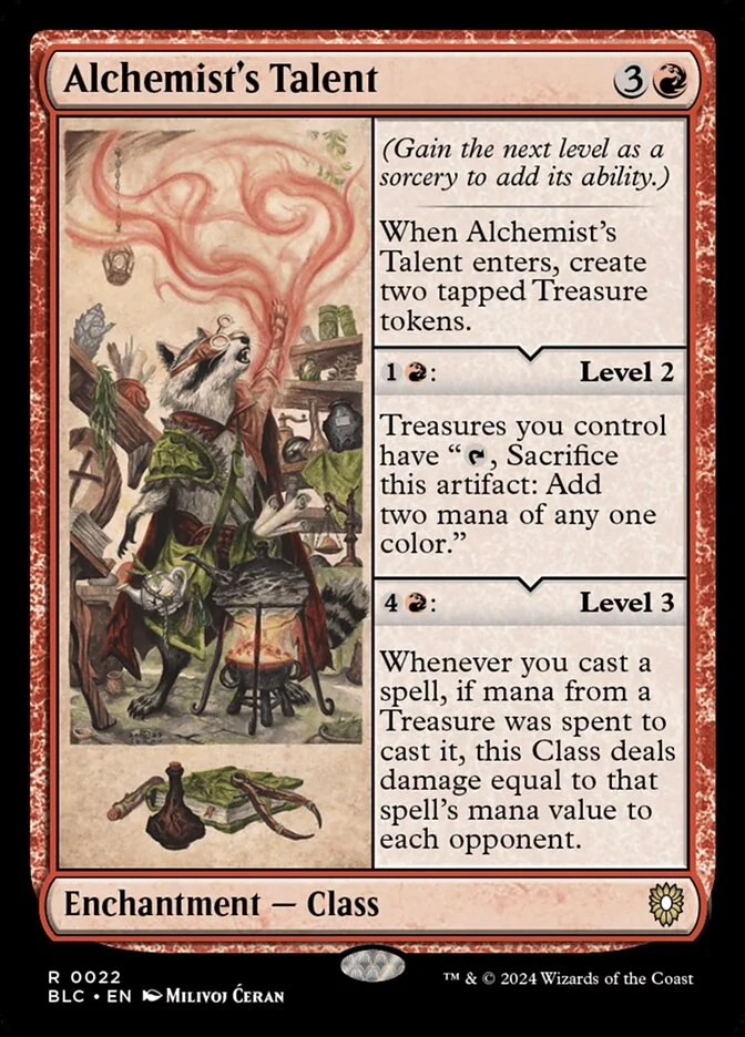 Alchemist's Talent 「BLC/22」「EN」