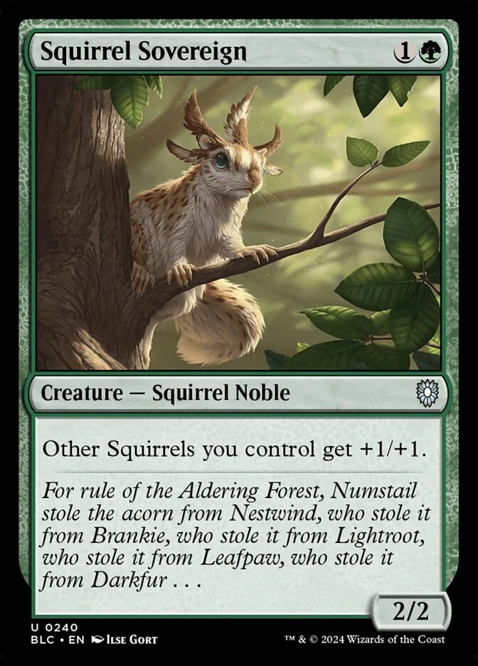 Squirrel Sovereign 「BLC/240」「EN」