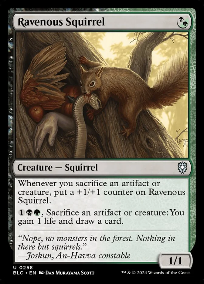 Ravenous Squirrel 「BLC/258」「EN」