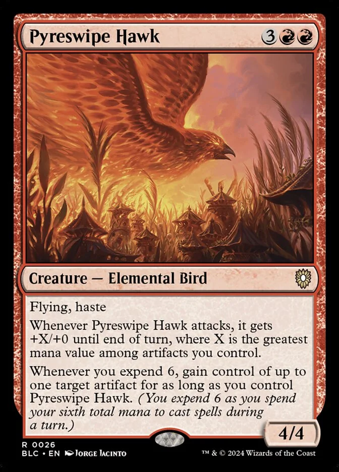 Pyreswipe Hawk 「BLC/26」「EN」