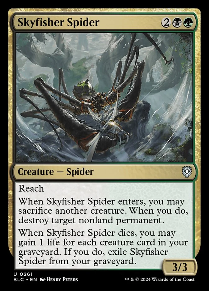 Skyfisher Spider 「BLC/261」「EN」