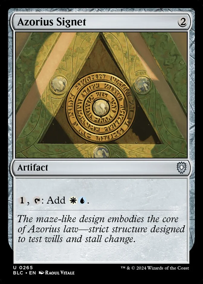 Azorius Signet 「BLC/265」「EN」