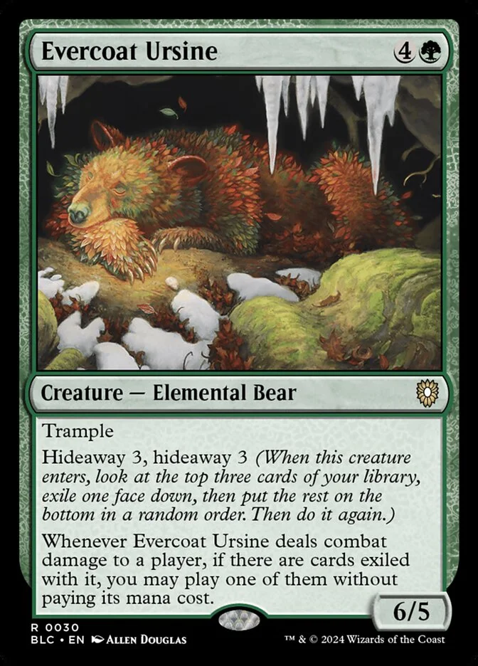Evercoat Ursine 「BLC/30」「EN」