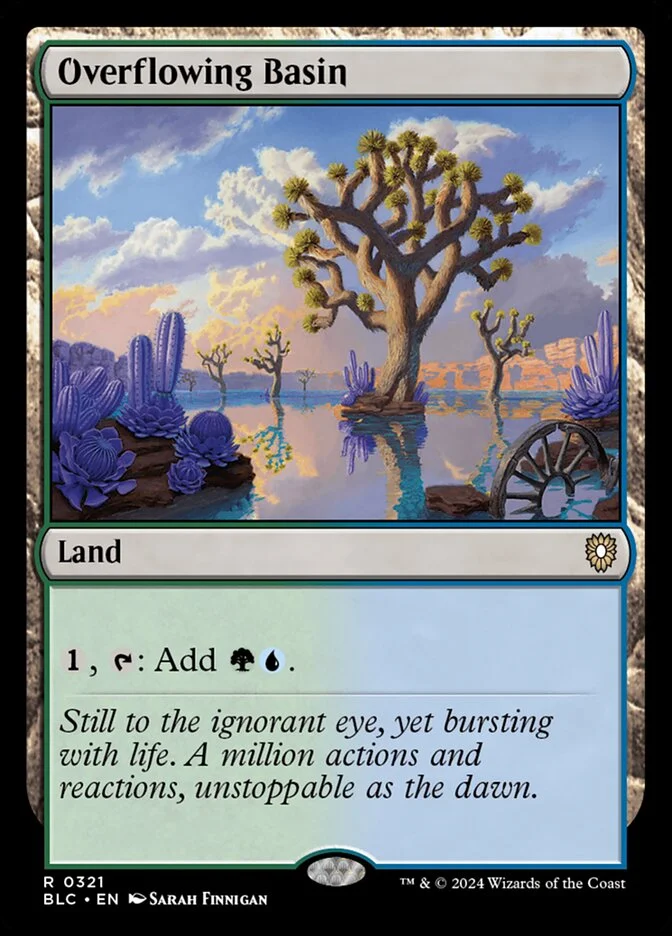 Overflowing Basin 「BLC/321」「EN」