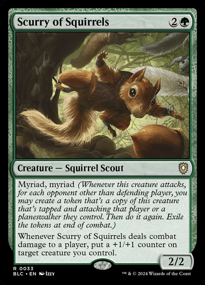 Scurry of Squirrels 「BLC/33」「EN」