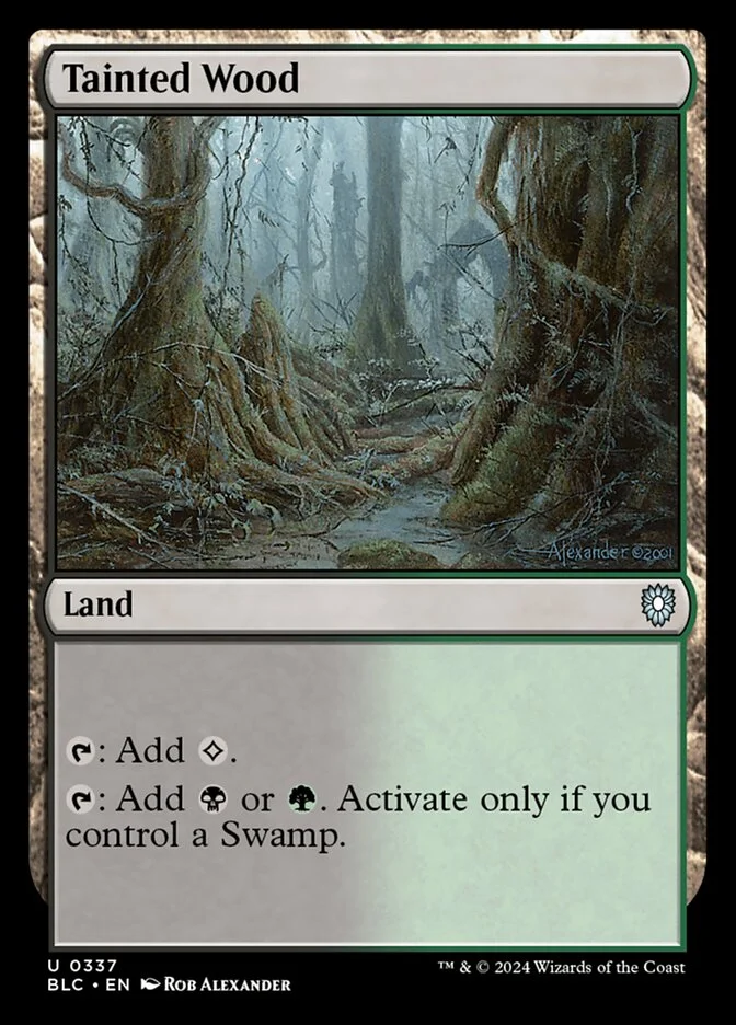 Tainted Wood 「BLC/337」「EN」