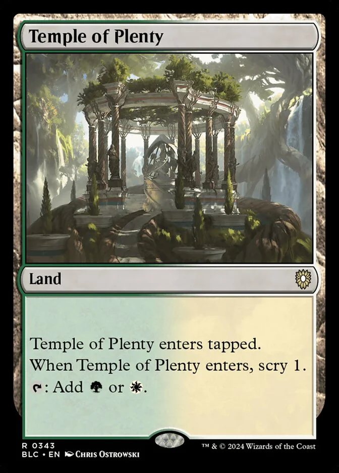 Temple of Plenty 「BLC/343」「EN」
