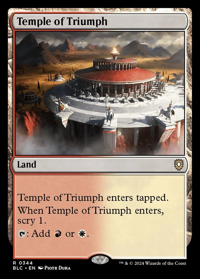 Temple of Triumph 「BLC/344」「EN」