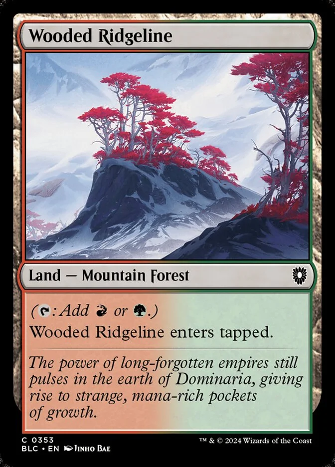 Wooded Ridgeline 「BLC/353」「EN」