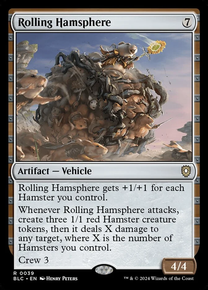 Rolling Hamsphere 「BLC/39」「EN」
