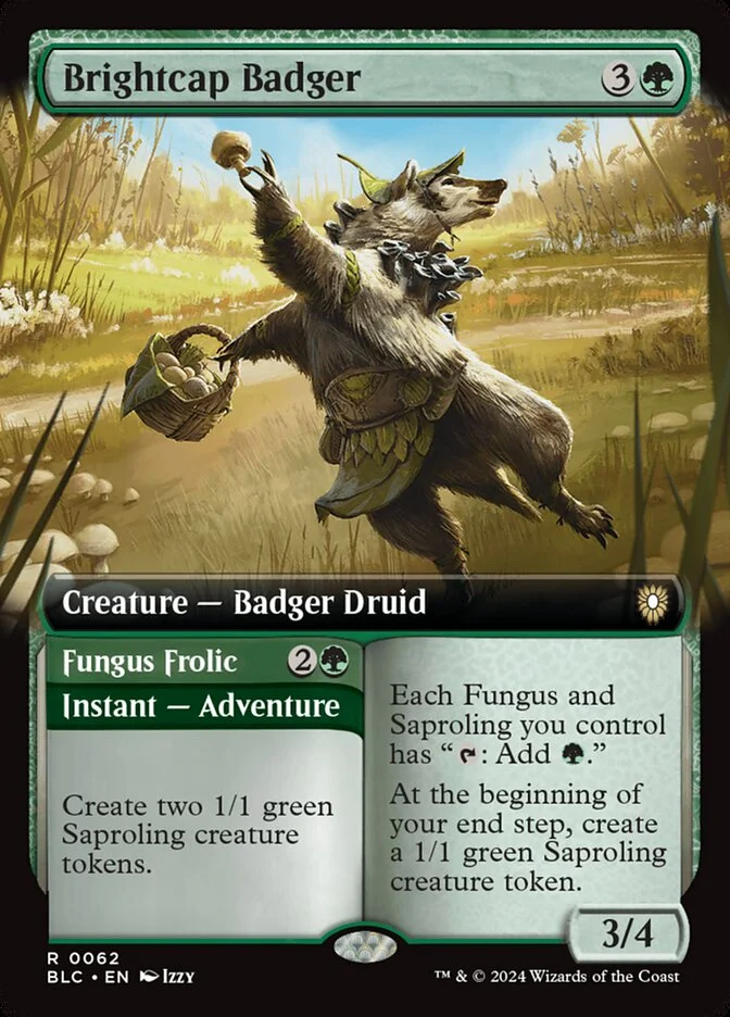 Brightcap Badger // Fungus Frolic 「BLC/62」「EN」