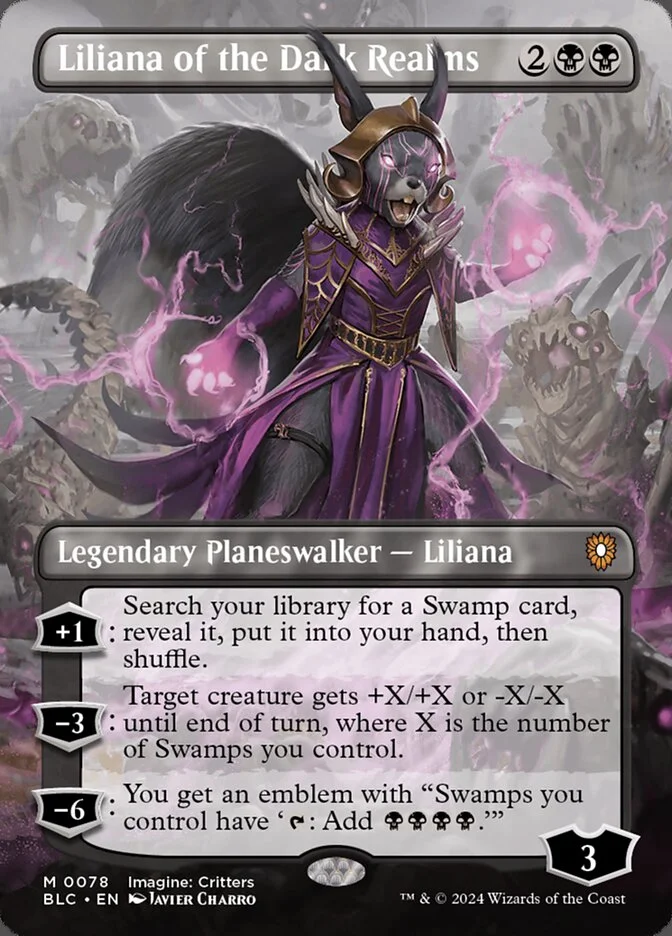 Liliana of the Dark Realms 「BLC/78」「EN」
