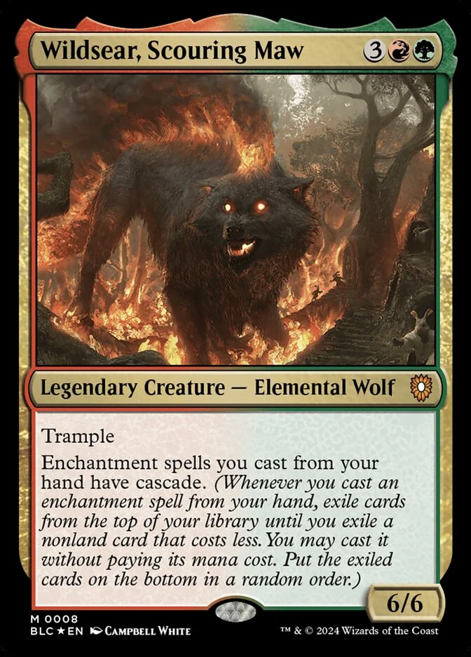 Wildsear, Scouring Maw 「BLC/8」「EN」