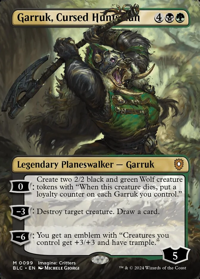 Garruk, Cursed Huntsman 「BLC/99」「EN」