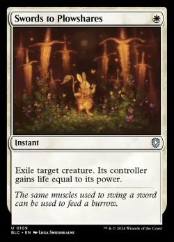 Swords to Plowshares #109 · Magic: The Gathering