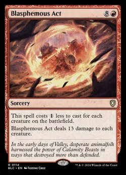 Blasphemous Act #114 · Magic: The Gathering