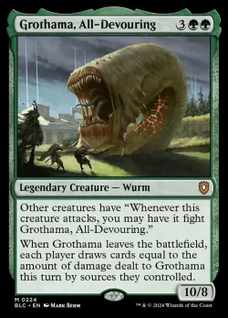 Grothama, All-Devouring #224 · Magic: The Gathering