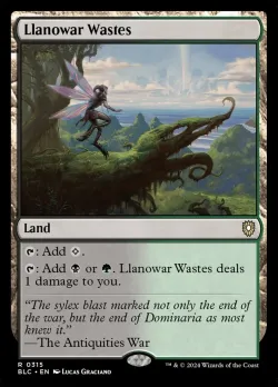 Llanowar Wastes 「BLC/315」「EN」