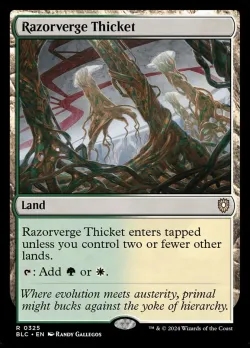 Razorverge Thicket 「BLC/325」「EN」