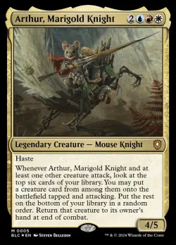 Arthur, Marigold Knight #5 · Magic: The Gathering