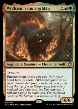 Wildsear, Scouring Maw #8 · Magic: The Gathering