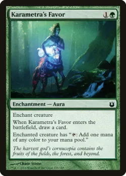 Karametra's Favor 「BNG/125」「EN」