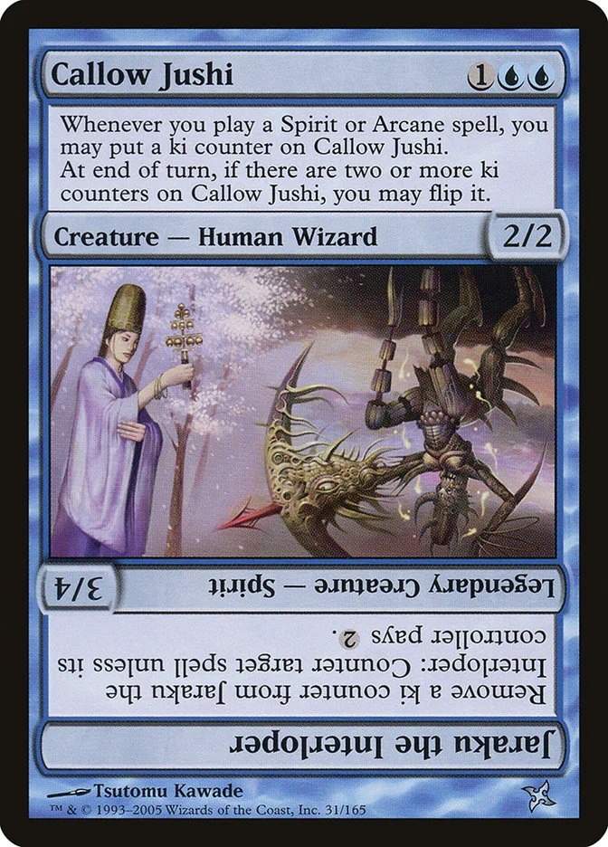 Callow Jushi // Jaraku the Interloper 「BOK/31」「EN」