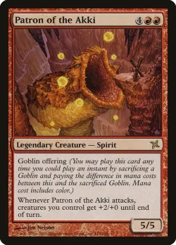 Patron of the Akki #115 · Magic: The Gathering