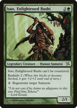 Isao, Enlightened Bushi 「BOK/129」「EN」