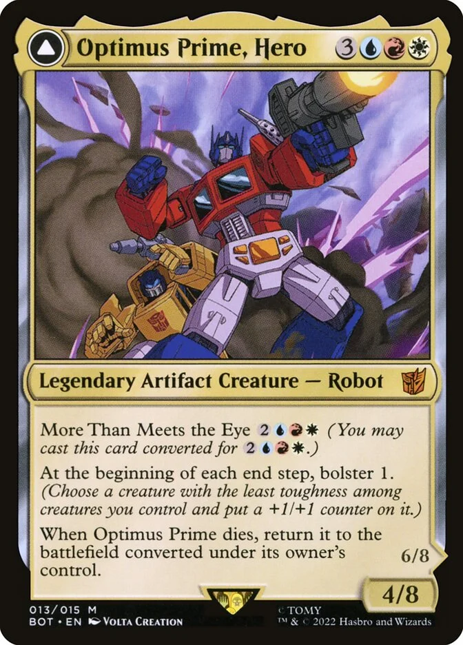 Optimus Prime, Hero // Optimus Prime, Autobot Leader 「BOT/13」「EN」