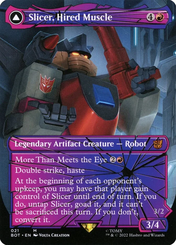 Slicer, Hired Muscle // Slicer, High-Speed Antagonist 「BOT/21」「EN」