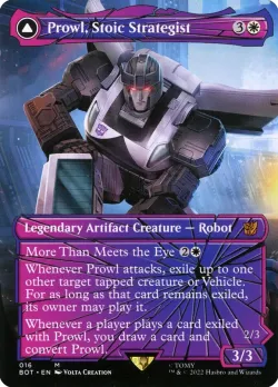 Prowl, Stoic Strategist // Prowl, Pursuit Vehicle 「BOT/16」「EN」