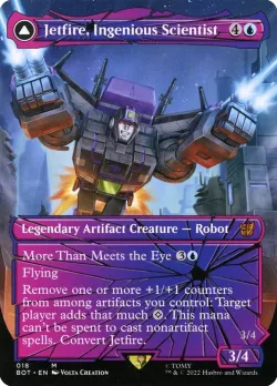 Jetfire, Ingenious Scientist // Jetfire, Air Guardian 「BOT/18」「EN」