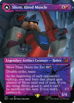 Slicer, Hired Muscle // Slicer, High-Speed Antagonist 「BOT/21」「EN」