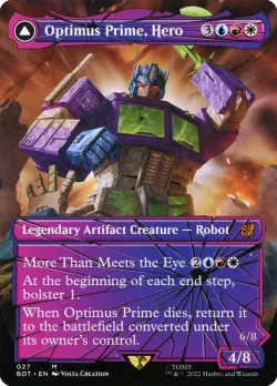 Optimus Prime, Hero // Optimus Prime, Autobot Leader 「BOT/27」「EN」