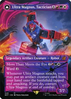 Ultra Magnus, Tactician // Ultra Magnus, Armored Carrier 「BOT/29」「EN」