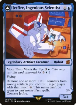 Jetfire, Ingenious Scientist // Jetfire, Air Guardian 「BOT/3」「EN」