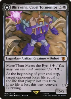 Blitzwing, Cruel Tormentor // Blitzwing, Adaptive Assailant 「BOT/4」「EN」