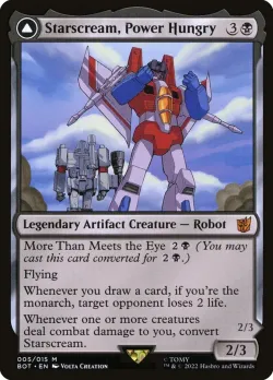 Starscream, Power Hungry // Starscream, Seeker Leader 「BOT/5」「EN」