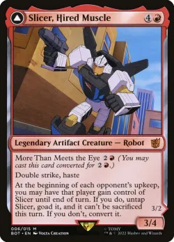 Slicer, Hired Muscle // Slicer, High-Speed Antagonist 「BOT/6」「EN」