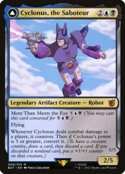 Cyclonus, the Saboteur // Cyclonus, Cybertronian Fighter 「BOT/9」「EN」