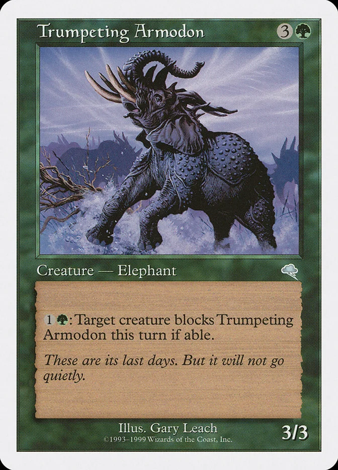 Trumpeting Armodon 「BRB/90」「EN」