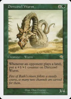 Dirtcowl Wurm #19 · Magic: The Gathering