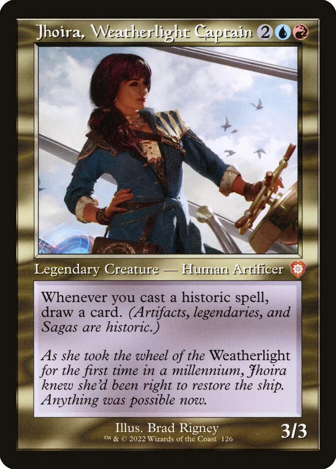 Jhoira, Weatherlight Captain 「BRC/126」「EN」