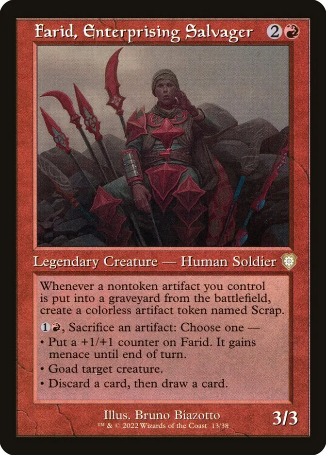 Farid, Enterprising Salvager 「BRC/13」「EN」