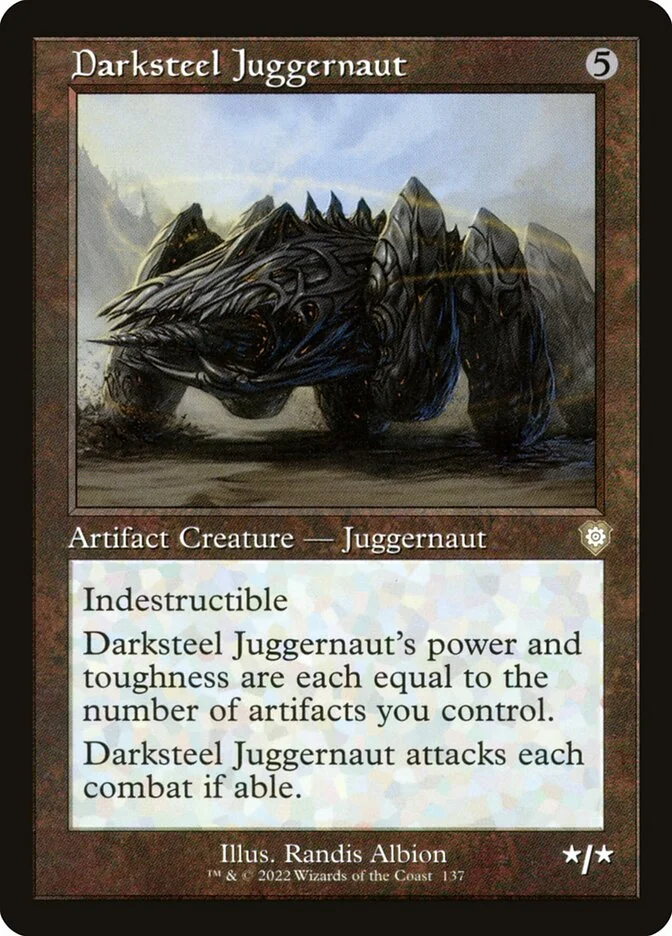 Darksteel Juggernaut 「BRC/137」「EN」